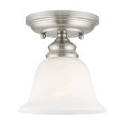 Essex Semi-Flush Mount in Brushed Nickel