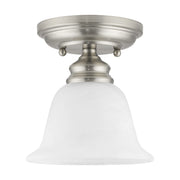 Essex Semi-Flush Mount in Brushed Nickel