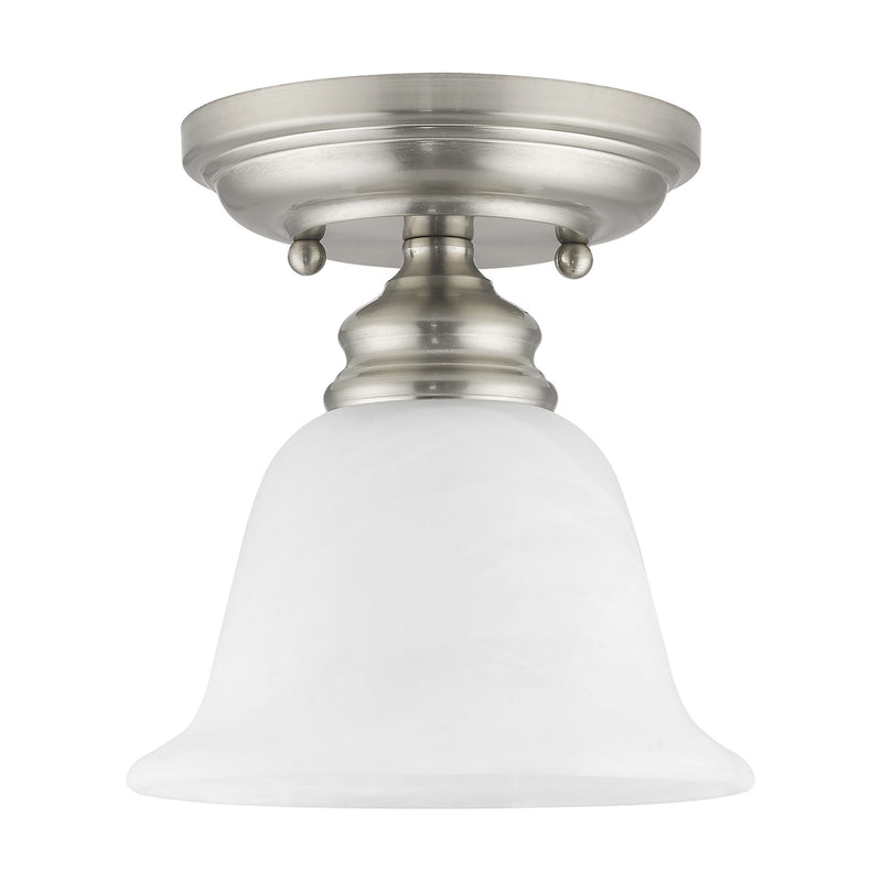 Essex Semi-Flush Mount in Brushed Nickel