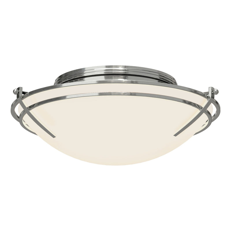 Presidio Tryne Flush Mount in Sterling - 124402-SKT-85-GG0098 by Hubbardton Forge