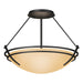 Presidio Tryne Semi-Flush in Black - 124422-SKT-10-SS0047 by Hubbardton Forge