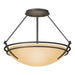 Presidio Tryne Semi-Flush in Natural Iron - 124422-SKT-20-SS0047 by Hubbardton Forge