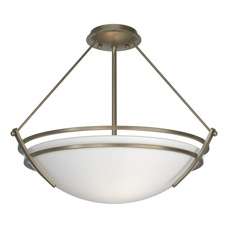 Presidio Tryne Semi-Flush in Soft Gold - 124432-SKT-84-GG0020 by Hubbardton Forge