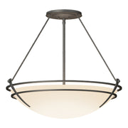 Presidio Tryne Large Semi-Flush in Natural Iron - 124442-SKT-20-GG0054 by Hubbardton Forge