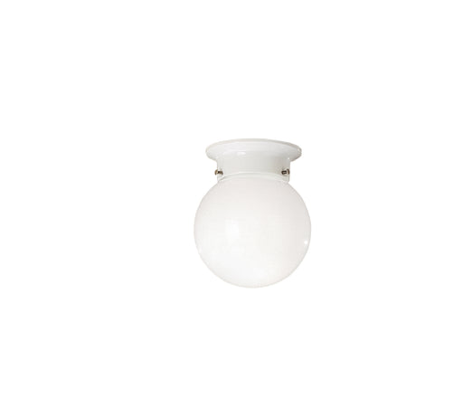 Ceiling Space 1-Light Flush Mount in White (12 Units)