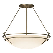 Presidio Tryne Large Semi-Flush in Soft Gold - 124442-SKT-84-GG0054 by Hubbardton Forge