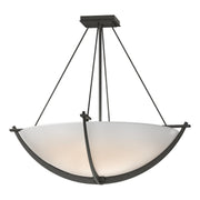 Compass Large Semi-Flush in Natural Iron - 124560-SKT-20-GG0054 by Hubbardton Forge