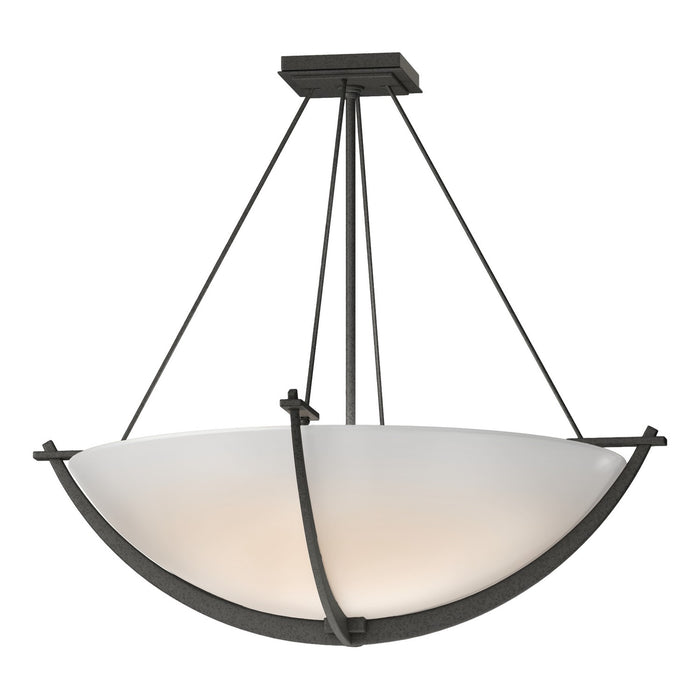 Compass Large Semi-Flush in Natural Iron - 124560-SKT-20-GG0054 by Hubbardton Forge