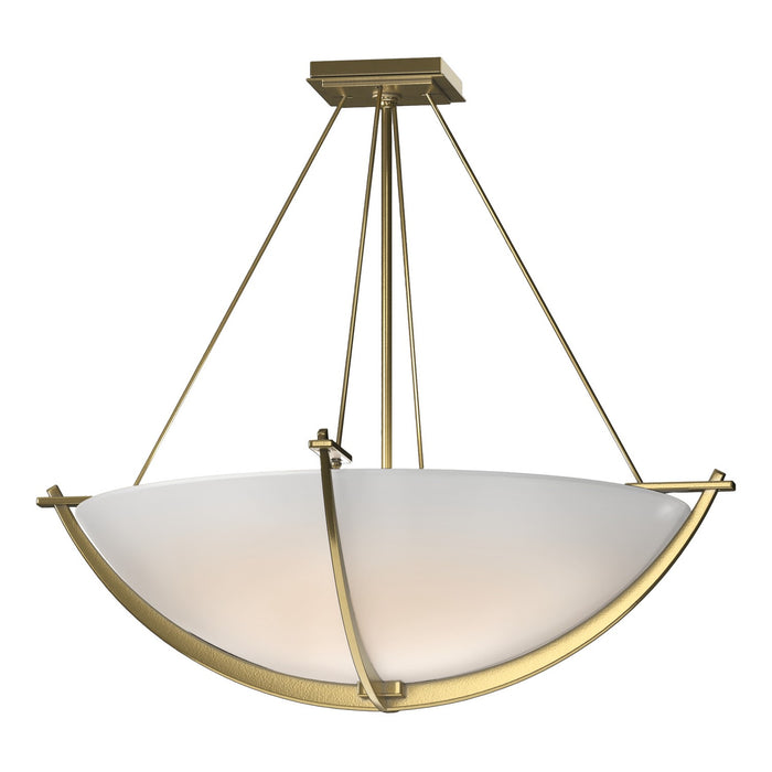 Compass Large Semi-Flush in Modern Brass - 124560-SKT-86-GG0054 by Hubbardton Forge