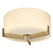 Axis Flush Mount in Soft Gold - 126401-SKT-84-GG0218 by Hubbardton Forge