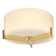 Axis Flush Mount in Modern Brass - 126401-SKT-86-GG0218 by Hubbardton Forge