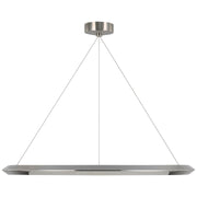 Encircle 38" Ring Pendant in Polished Nickel