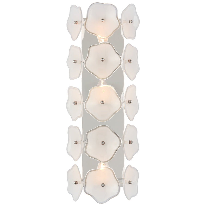 Leighton 20" 3-Light Wall Sconce in Polished Nickel
