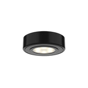 Duo-Puck 3-Light 3" Under Cabinet Puck Light Kit in Black