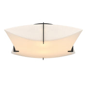 Bento Semi-Flush Mount in Black - 126620-SKT-10-SH1999 by Hubbardton Forge