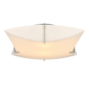 Bento Semi-Flush Mount in Vintage Platinum - 126620-SKT-82-SH1999 by Hubbardton Forge