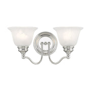 Essex 2-Light Bath Vanity Light in Polished Chrome