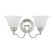 Essex 2-Light Bath Vanity Light in Polished Chrome