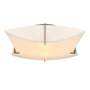 Bento Semi-Flush Mount in Soft Gold - 126620-SKT-84-SH1999 by Hubbardton Forge