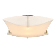 Bento Semi-Flush Mount in Modern Brass - 126620-SKT-86-SH1999 by Hubbardton Forge
