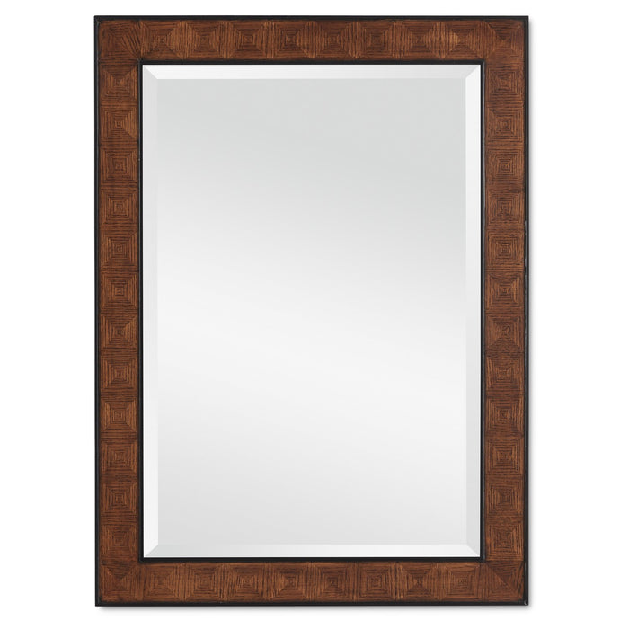 1000-0143 - Dorian Mirror in Kona & Black by Currey and Company