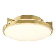 Metra Flush Mount in Modern Brass - 126745-SKT-86-GG0097 by Hubbardton Forge