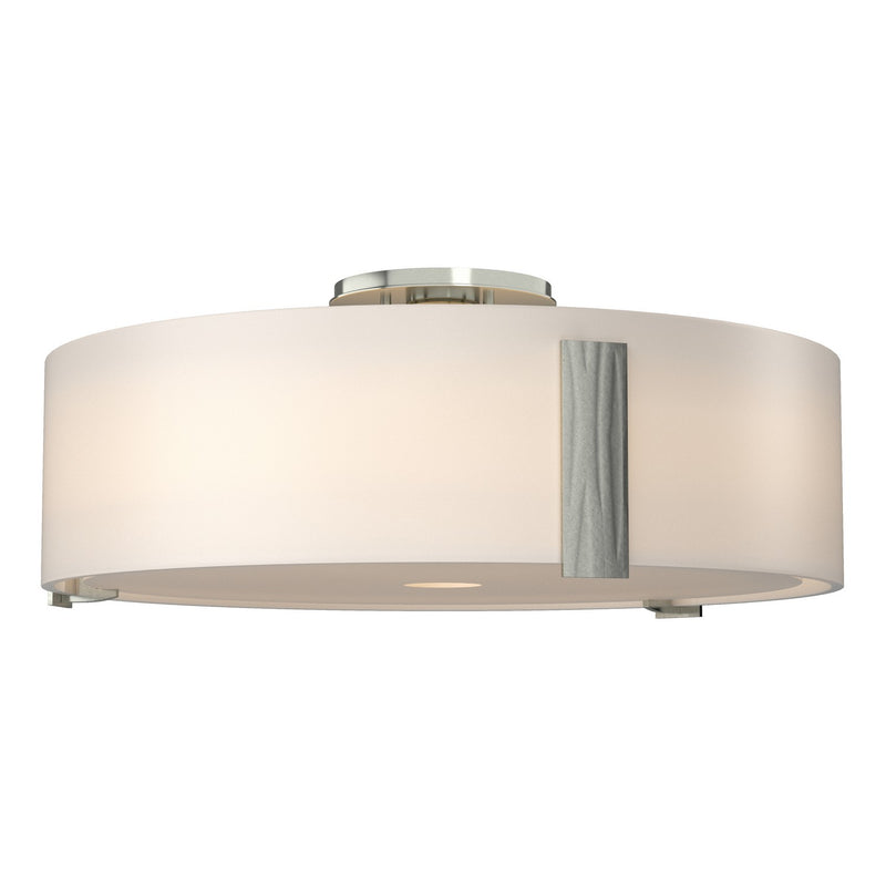 Impressions Large Semi-Flush in Sterling - 126751-SKT-85-GG0216 by Hubbardton Forge