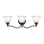 Essex 3-Light Bath Vanity Light in Bronze