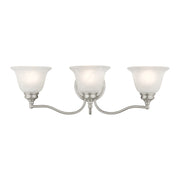 Essex 3-Light Bath Vanity Light in Brushed Nickel