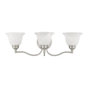 Essex 3-Light Bath Vanity Light in Brushed Nickel