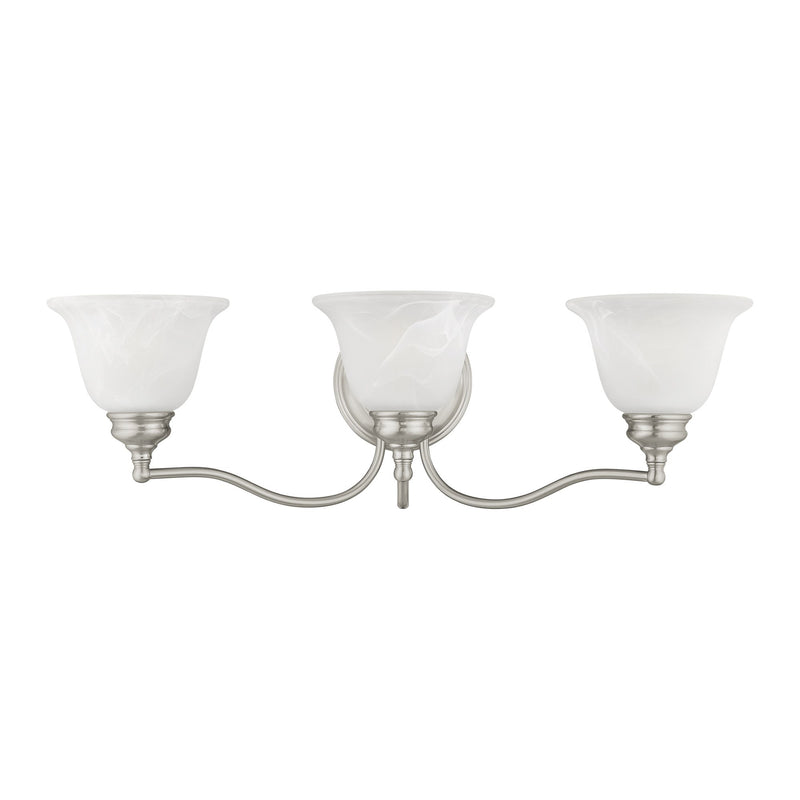 Essex 3-Light Bath Vanity Light in Brushed Nickel