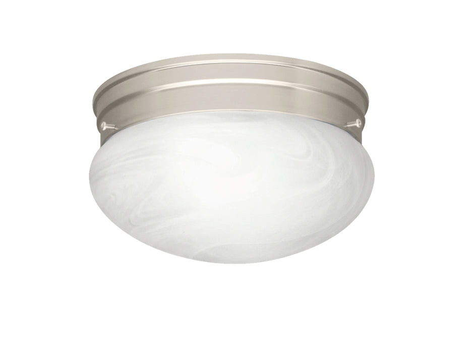 Ceiling Space 1-Light Flush Mount in Brushed Nickel (12 Units)