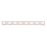 8-Light 48" Linear Bath Vanity Light in Chrome