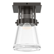 Erlenmeyer 1 Light Semi-Flush in Oil Rubbed Bronze - 128705-SKT-14-ZM0467 by Hubbardton Forge