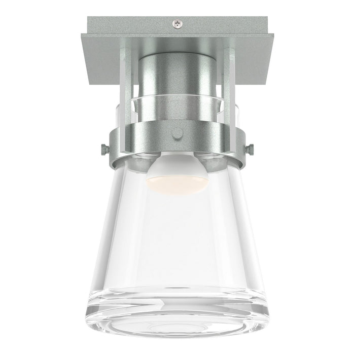 Erlenmeyer 1 Light Semi-Flush in Vintage Platinum - 128705-SKT-82-ZM0467 by Hubbardton Forge