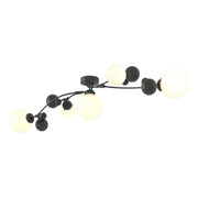 Sprig Semi-Flush in Black - 128715-SKT-10-GG0639 by Hubbardton Forge