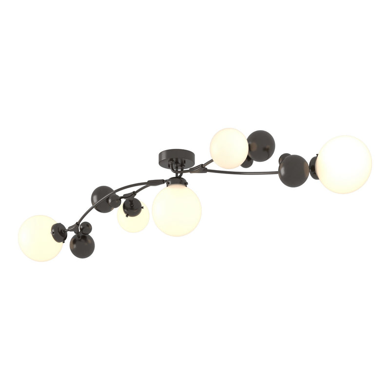 Sprig Semi-Flush in Oil Rubbed Bronze - 128715-SKT-14-GG0639 by Hubbardton Forge