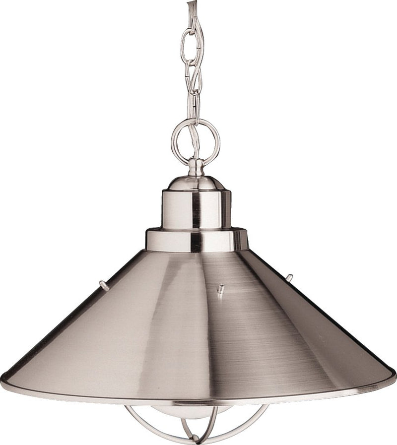 Seaside Pendant in Brushed Nickel