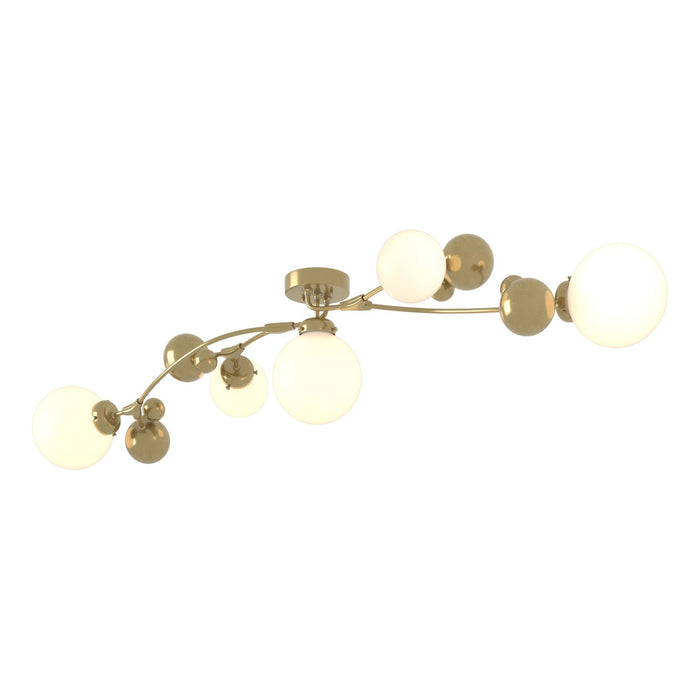 Sprig Semi-Flush in Modern Brass - 128715-SKT-86-GG0639 by Hubbardton Forge