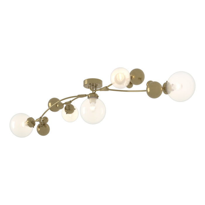 Sprig Semi-Flush in Modern Brass - 128715-SKT-86-WF0639 by Hubbardton Forge