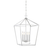 Townsend 4-Light Lantern Pendant in Polished Nickel