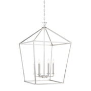 Townsend 6-Light Lantern Pendant in Satin Nickel