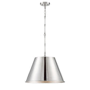 Alden 18" Pendant in Polished Nickel
