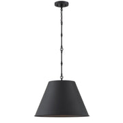 Alden 18" Pendant in Matte Black