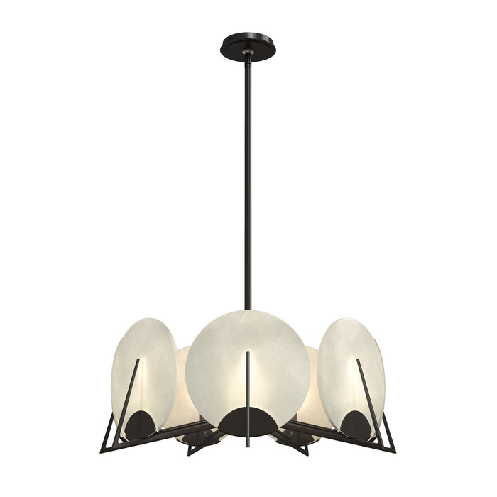 Callisto 7-Light Pendant in Oil Rubbed Bronze - 131059-SKT-MULT-14-AR by Hubbardton Forge