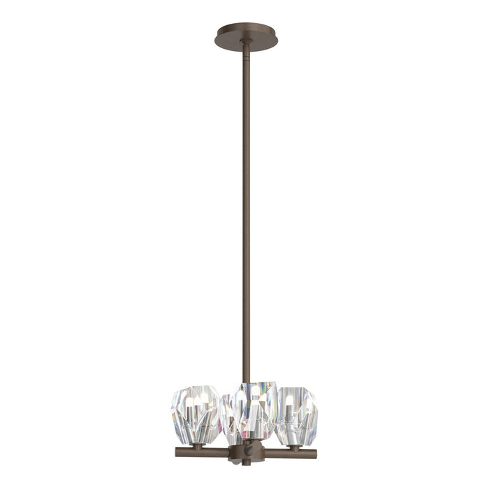 Gatsby 4-Light Semi-Flush/Pendant in Bronze - 131061-SKT-MULT-05-CR by Hubbardton Forge