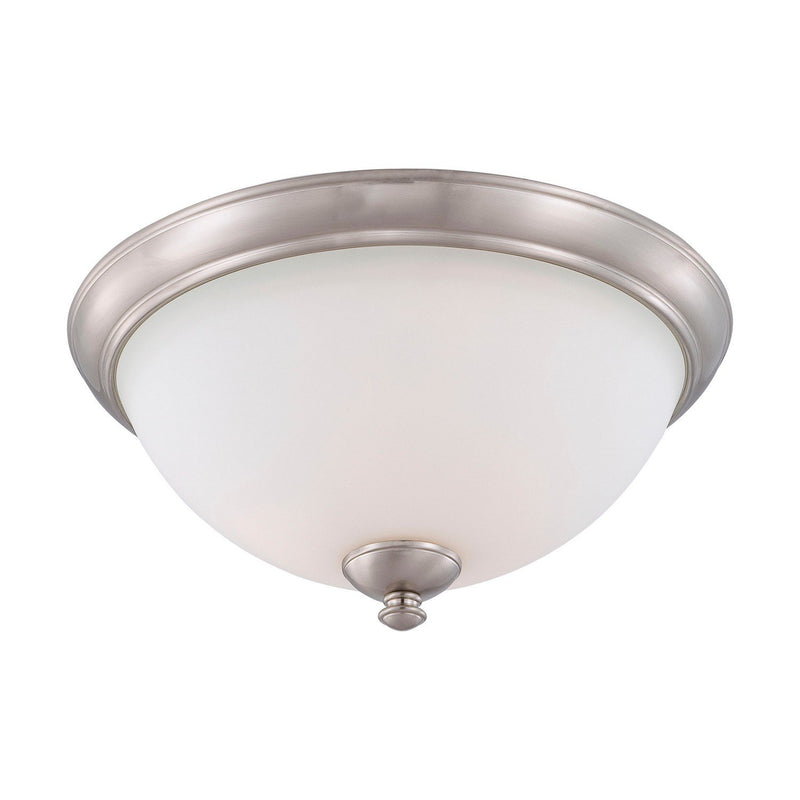 Patton 3-Light Bowl Flush Mount in Brushed Nickel
