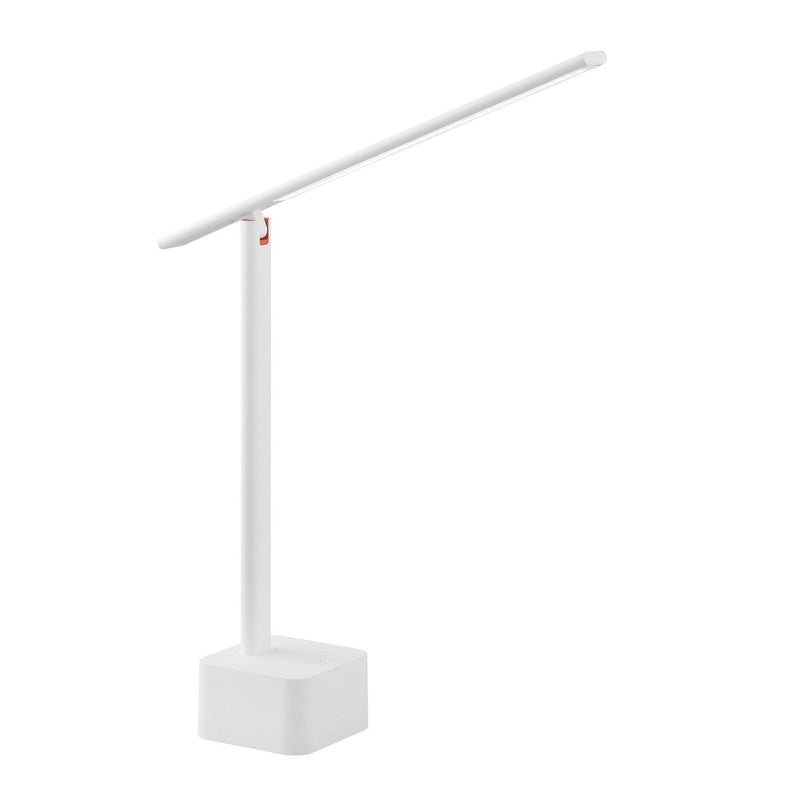 George Kovacs 14" LED Boom Arm Desk Lamp in Matte White