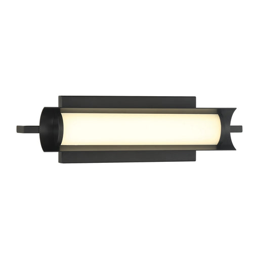 Trizay LED Bath Sconce in Coal Black