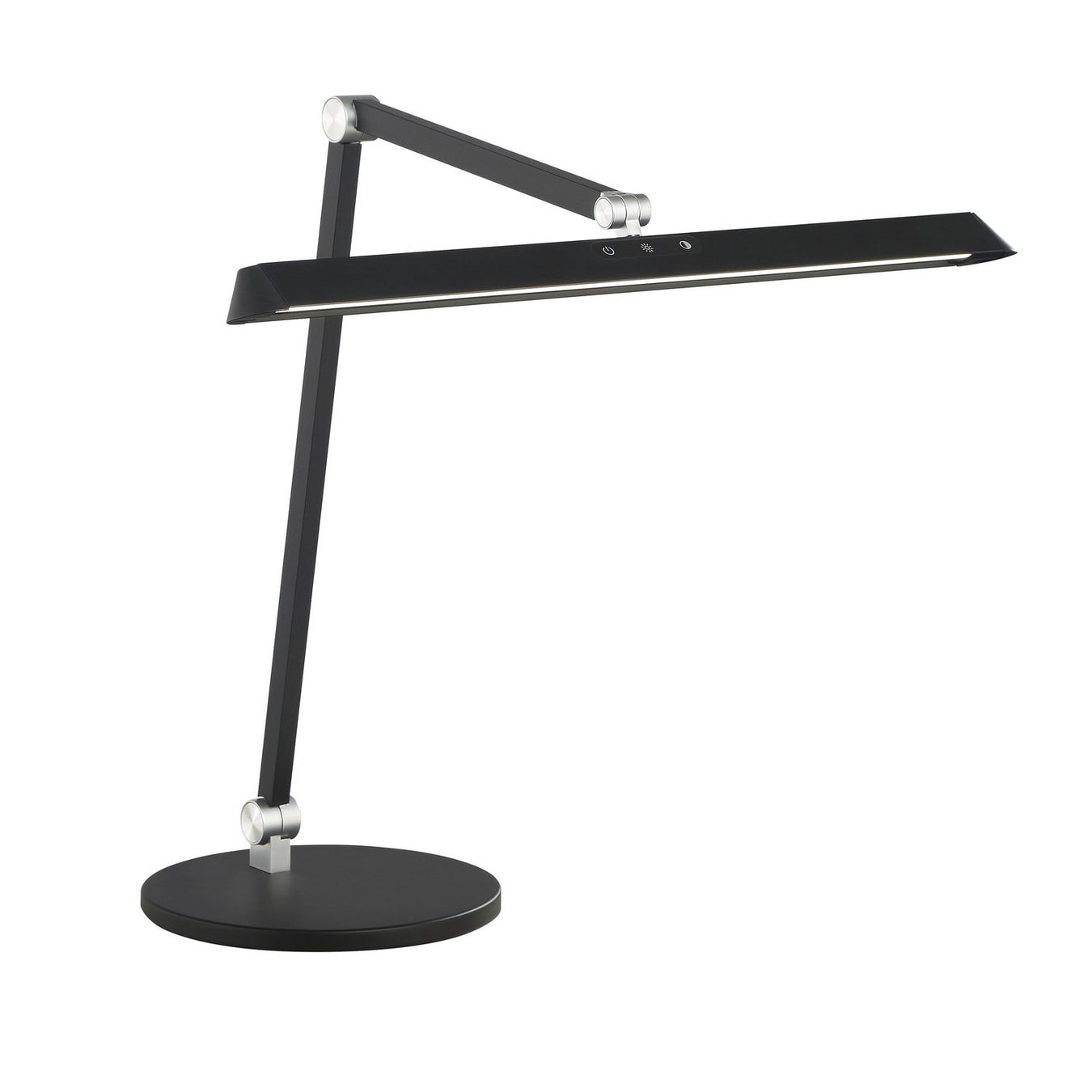 George Kovacs 17" LED Piano Desk Lamp in Coal Black